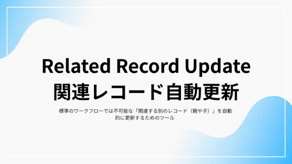 Related Record Update (関連レコード自動更新) - 拡張機能マニュアル