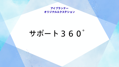 アイプランナーオリジナルエクステション サポート３６０゜